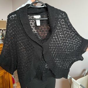 Cardigan-Black-Women’s XL